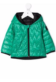 BOSS Kidswear reversible puffer jacket - Verde