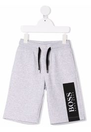 BOSS Kidswear Shorts sportivi con logo - Grigio