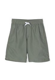 BOSS Kidswear straight-leg swim shorts - Verde