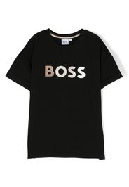 BOSS Kidswear T-shirt con stampa - Nero