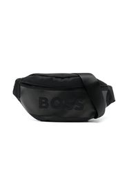 BOSS Kidswear embroidered-logo belt bag - Nero