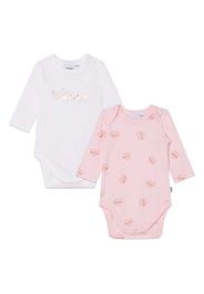 BOSS Kidswear Set di 2 tutine con stampa - Rosa