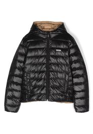 BOSS Kidswear reversible puffer jacket - Nero