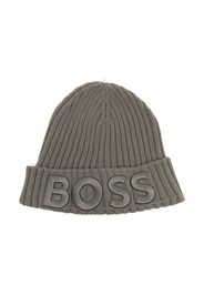 BOSS Kidswear Berretto con ricamo - Verde