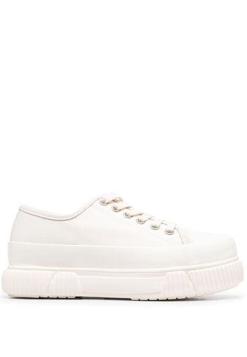 Both Classic Platform Low - Bianco