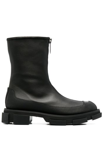 Both zipped-up boots - Nero