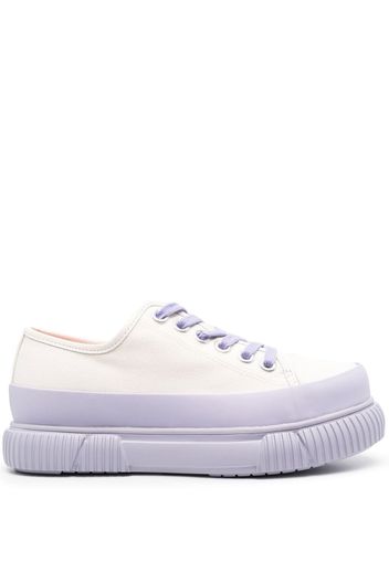 Both Sneakers bicolore - Bianco