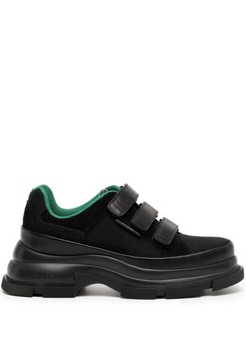 Both chunky low-top sneakers - Nero