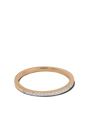 Anello Eternity in oro rosa 18kt con diamanti