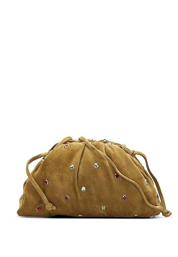 Bottega Veneta Pre-Owned The Mini Pouch clutch bag - Marrone