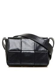 Bottega Veneta Pre-Owned Maxi Intrecciato Cassette shoulder bag - Nero