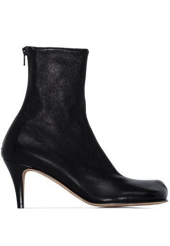 black Bloc 70 leather ankle boots