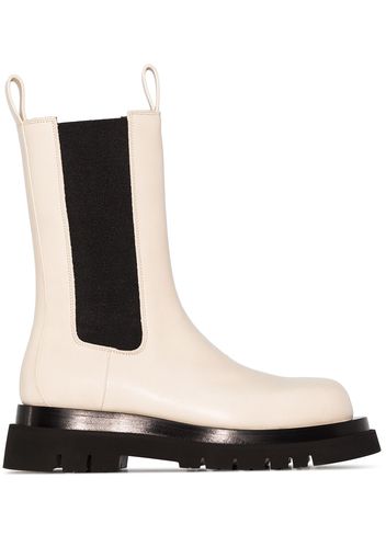 Bottega Veneta The Lug chunky sole boots - Bianco