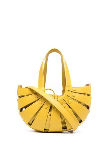 Bottega Veneta Borsa a spalla The Shell - Giallo