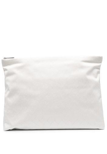 Bottega Veneta Clutch con motivo Intrecciato - Bianco