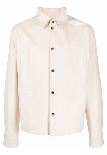 Bottega Veneta buttoned cotton shirt - Toni neutri