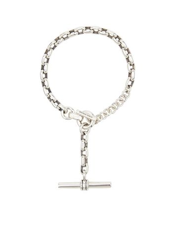 Bottega Veneta cable-link chain bracelet - Argento