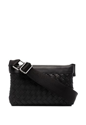 Bottega Veneta BV INTRECCIATO SHOULDER BAG BLACK - Nero