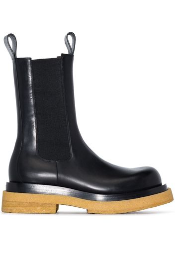 Bottega Veneta The Lug slip-on boots - Nero