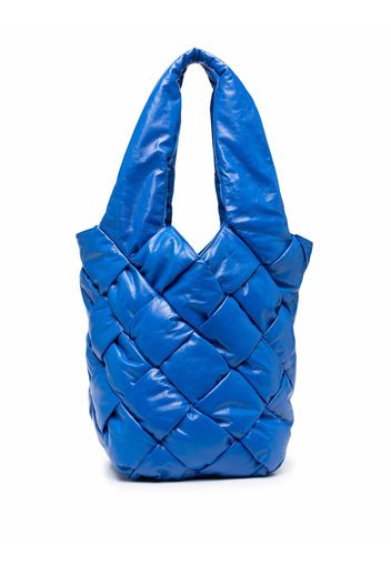 Bottega Veneta Cassette shoulder bag - Blu
