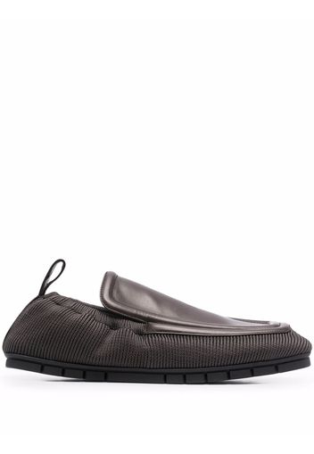 Bottega Veneta square-toe loafers - Marrone