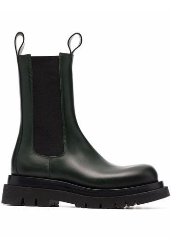 Bottega Veneta The Lug slip-on boots - Verde