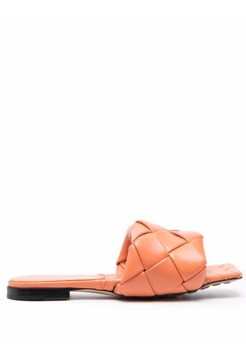 Bottega Veneta BV Lido flat sandals - Arancione