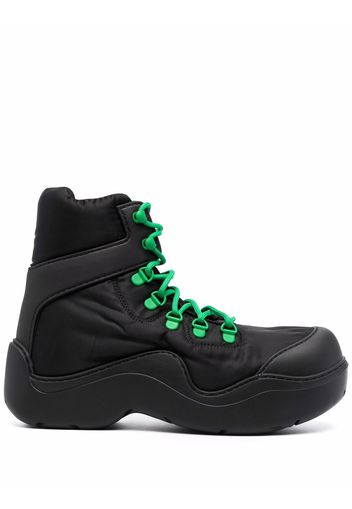 Bottega Veneta Puddle lace-up boots - Nero