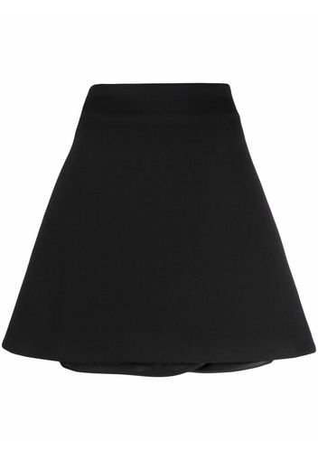 Bottega Veneta high-waist mini skirt - Nero