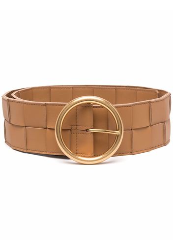 Bottega Veneta Intrecciato leather belt - Toni neutri