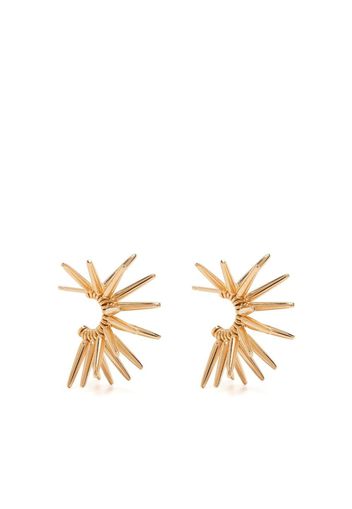 Bottega Veneta spike cuff earrings - Oro