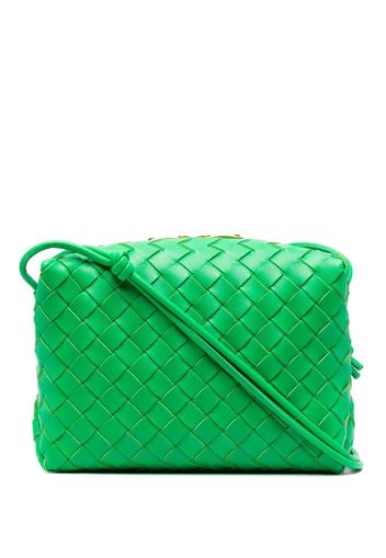 Bottega Veneta mini Intrecciato shoulder bag - Verde