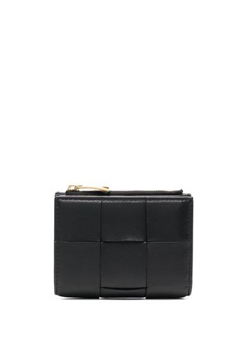 Bottega Veneta Intrecciato leather purse - Nero
