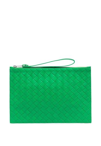 Bottega Veneta Clutch Intrecciato - Verde