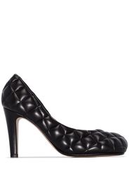 90mm matelasse leather pumps