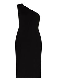 one-shoulder midi dress