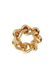 Bottega Veneta polished chain-link ring - Oro
