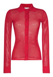 Bottega Veneta Camicia a maniche lunghe - Rosso