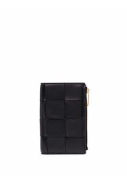 Bottega Veneta Maxi Intrecciato wallet - Nero