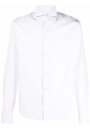 Bottega Veneta pointed cut-out collar shirt - Bianco