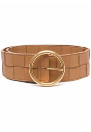 Bottega Veneta Intrecciato leather belt - Toni neutri