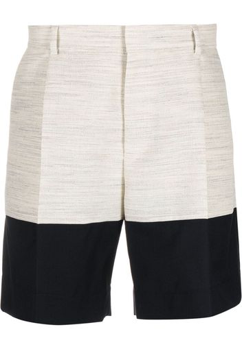 Botter two-tone tailored shorts - Toni neutri