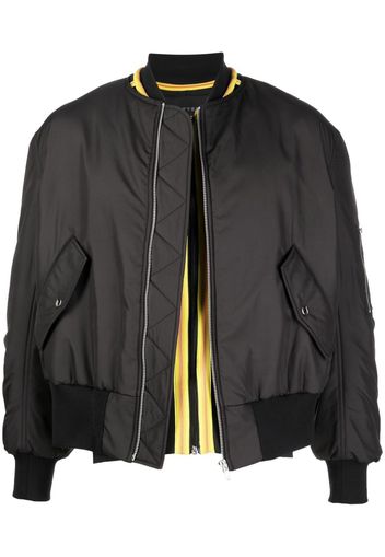 Botter Bomber con zip - Nero