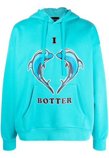 Botter Felpa con cappuccio - Blu