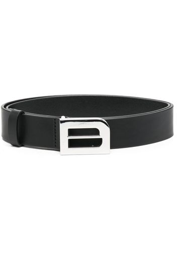 Botter logo-buckle leather belt - Nero