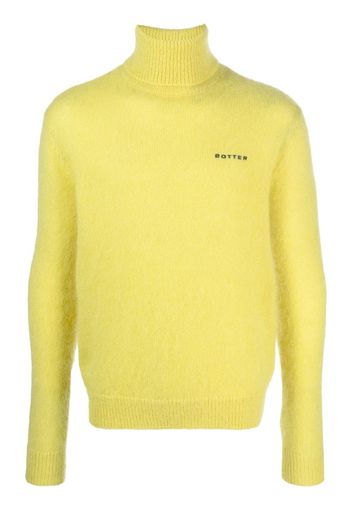 Botter knitted roll-neck jumper - Giallo