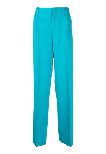 Botter straight-leg wool trousers - Blu