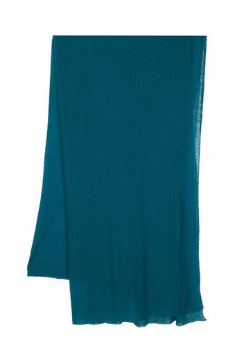 Botto Giuseppe rectangle-body cashmere scarf - Blu