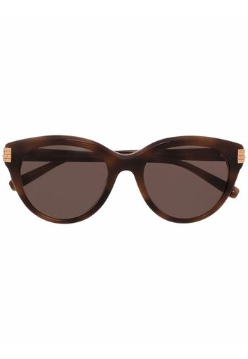 Boucheron Eyewear tortoiseshell cat-eye sunglasses - Marrone