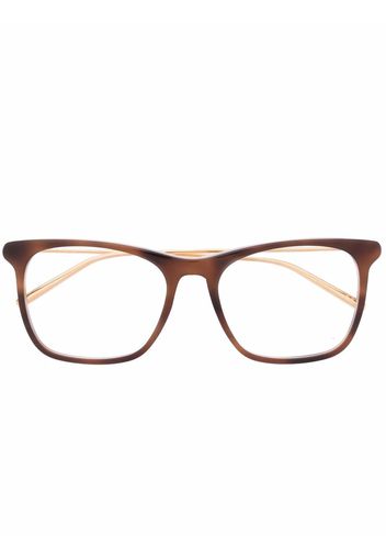 Boucheron Eyewear Occhiali con effetto tartarugato - Marrone